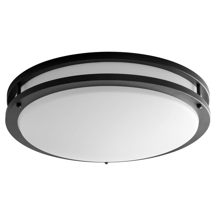 ORACLE 18" Two Light  Ceiling Mount -4000k- Black