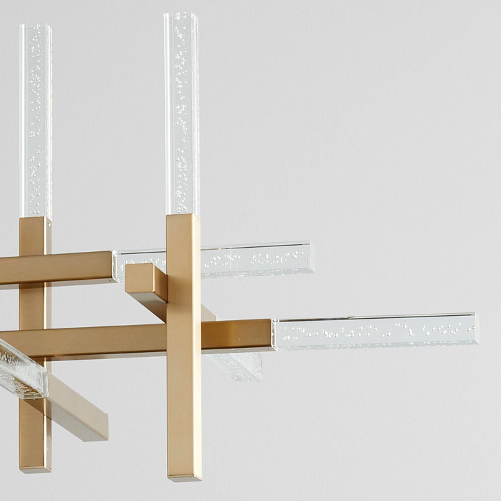 ATLANTIS Thirteen Light Chandelier -3000k- Aged Brass