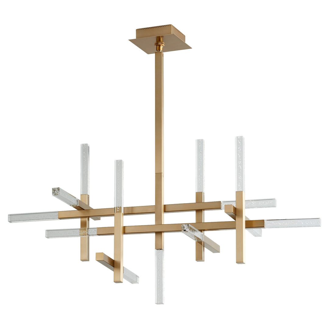 ATLANTIS Thirteen Light Chandelier -3000k- Aged Brass