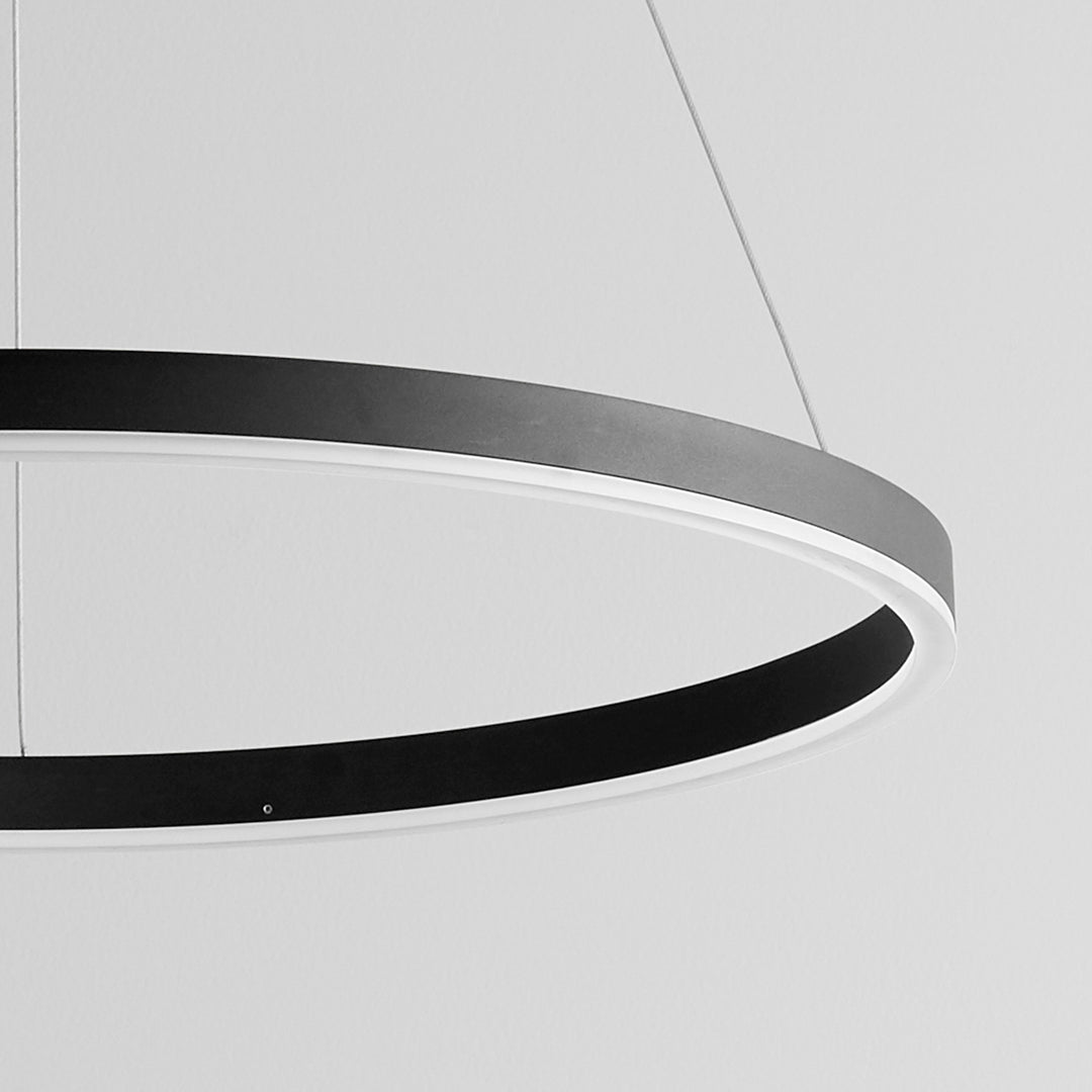 CIRCULO 24" Pendant -3000k- Black