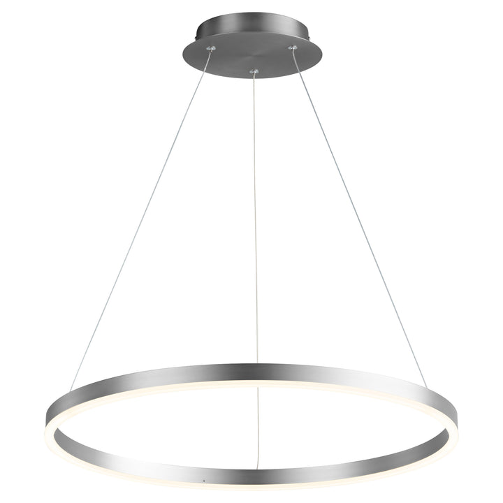CIRCULO 24" Pendant -3000k- Satin Nickel