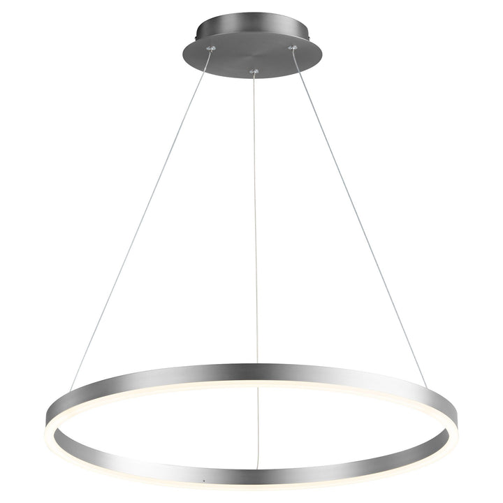 CIRCULO 24" Pendant -3000k- Satin Nickel