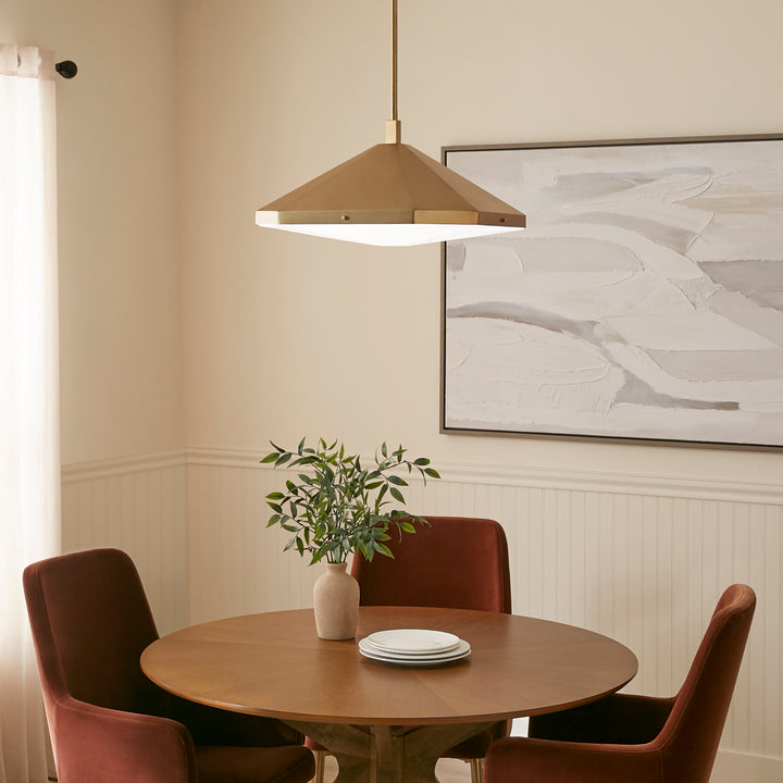 TEMPE 5CCT Pendant - Brushed Brass