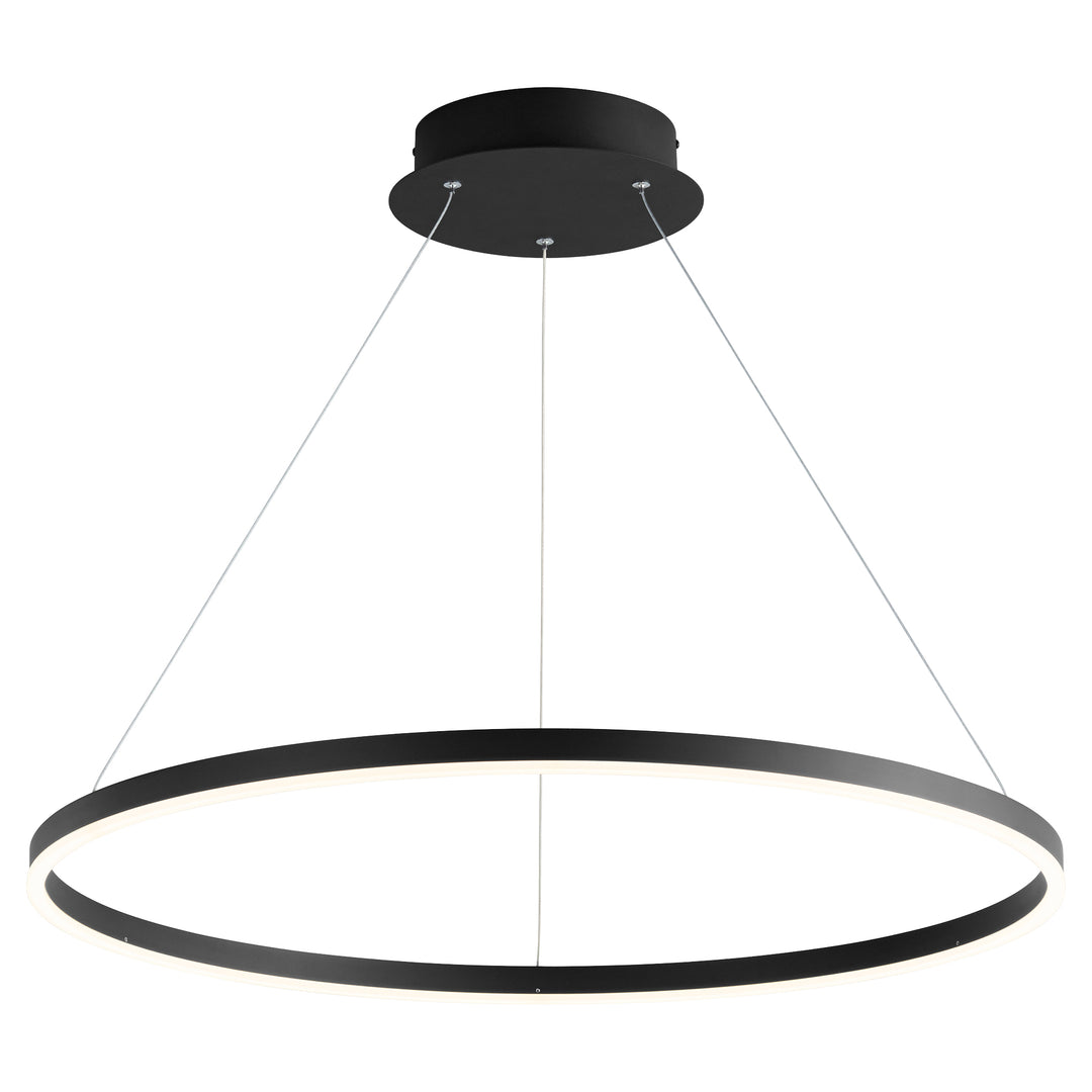 CIRCULO 32" Pendant -3000k- Black
