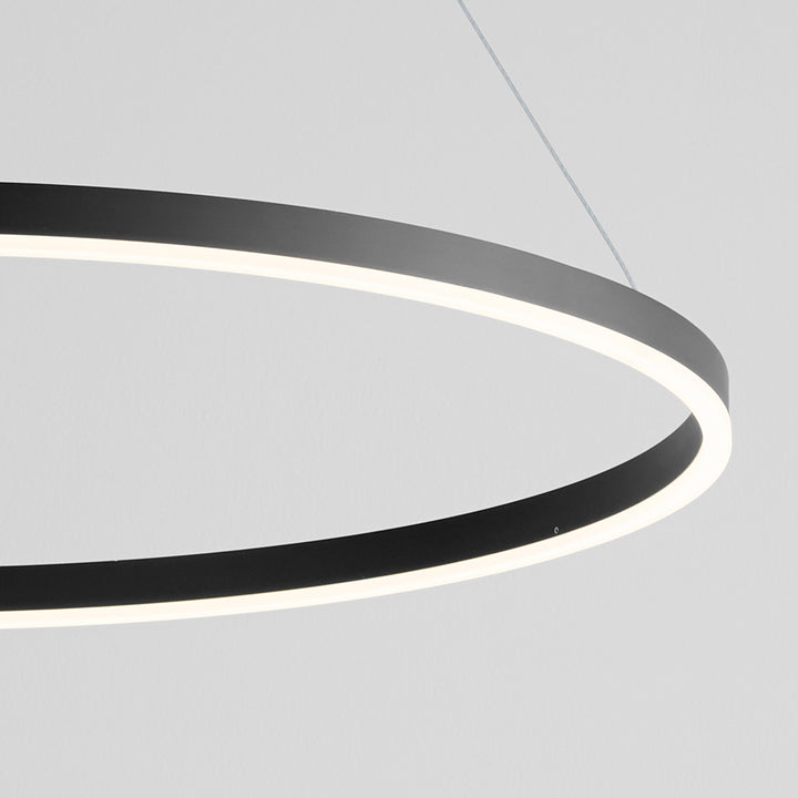 CIRCULO 32" Pendant -3000k- Black