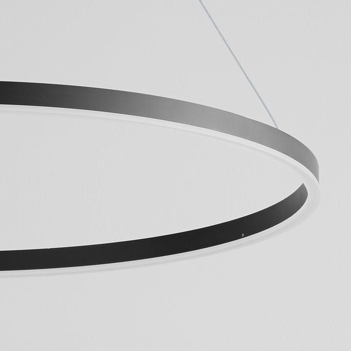 CIRCULO 32" Pendant -3000k- Black