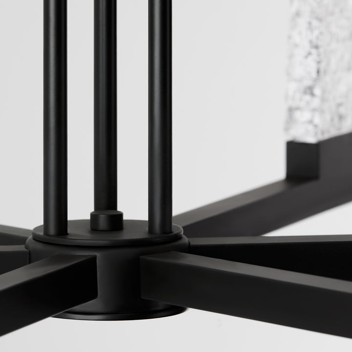 GAMMA 6 Light 5CCT LED Chandelier - Black