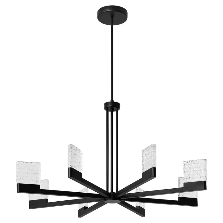 GAMMA 8 Light 5CCT LED Chandelier - Black