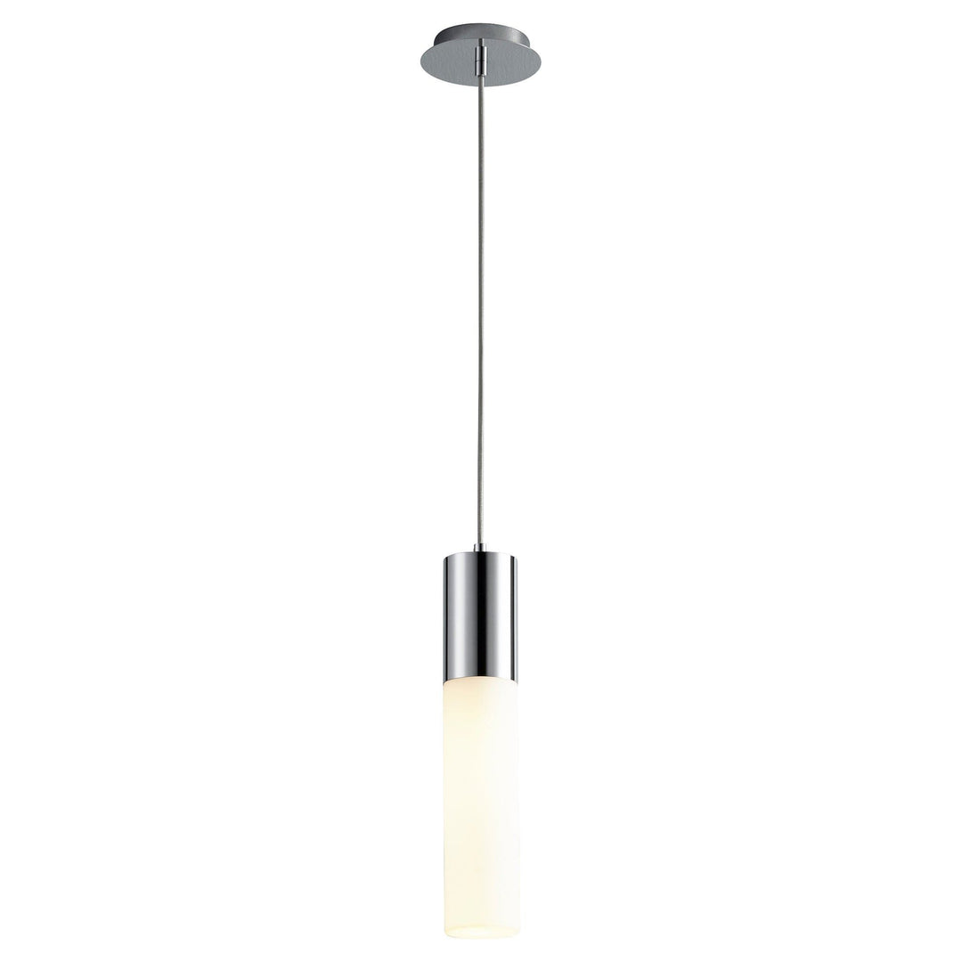 MAGNUM Glass Pendant -3500k- Polished Chrome