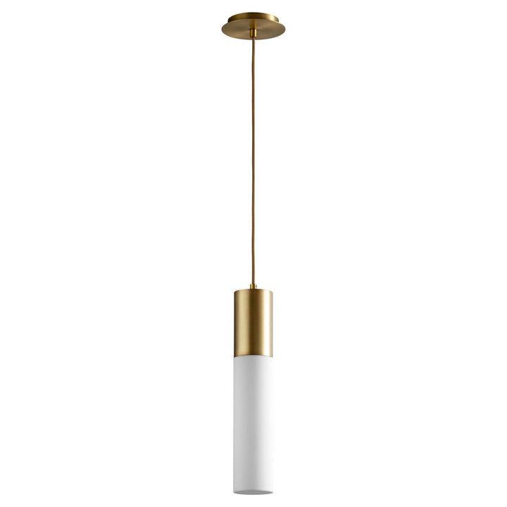 MAGNUM Acrylic Pendant -4000k- Aged Brass