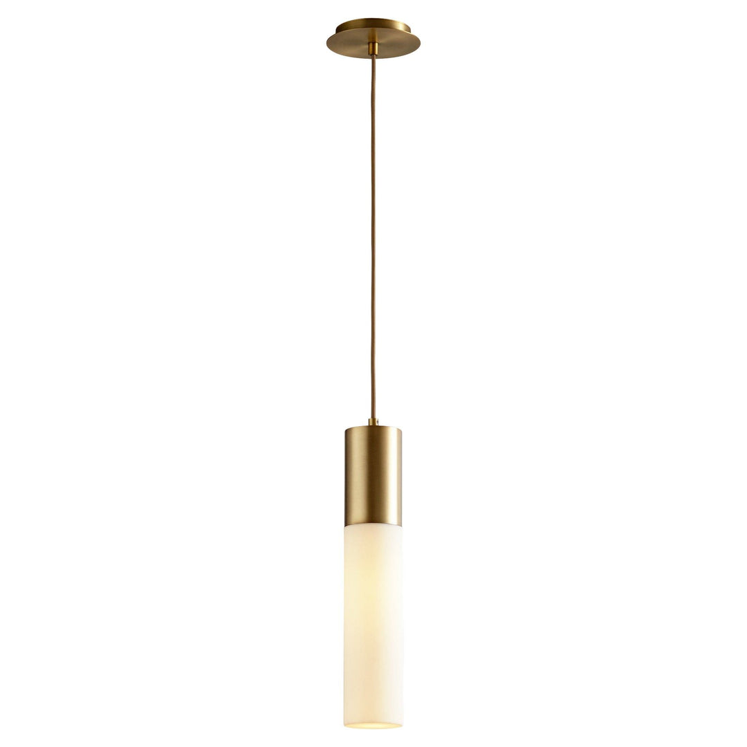 MAGNUM Acrylic Pendant -3000k- Aged Brass
