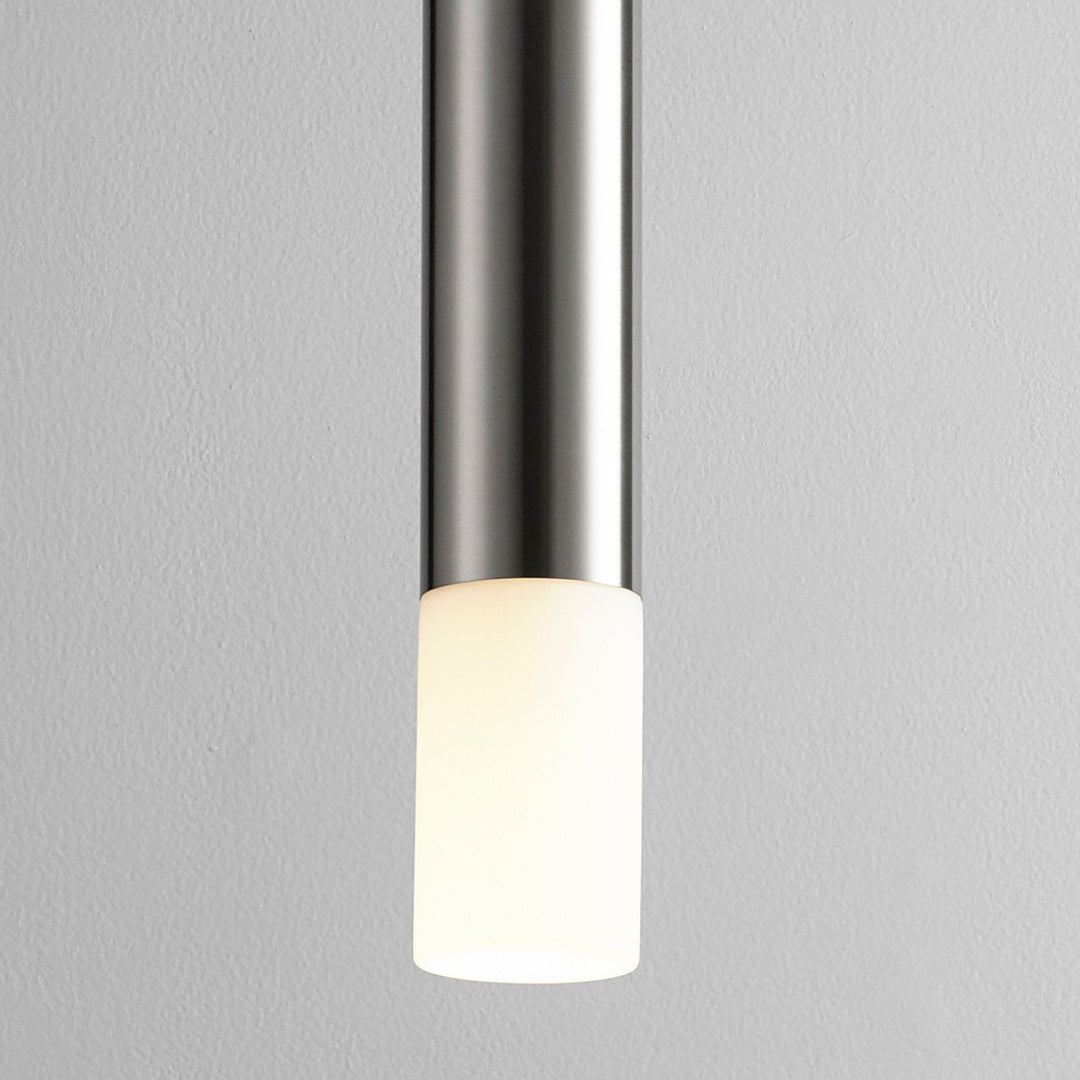OPUS Glass Pendant -3000k- Satin Nickel