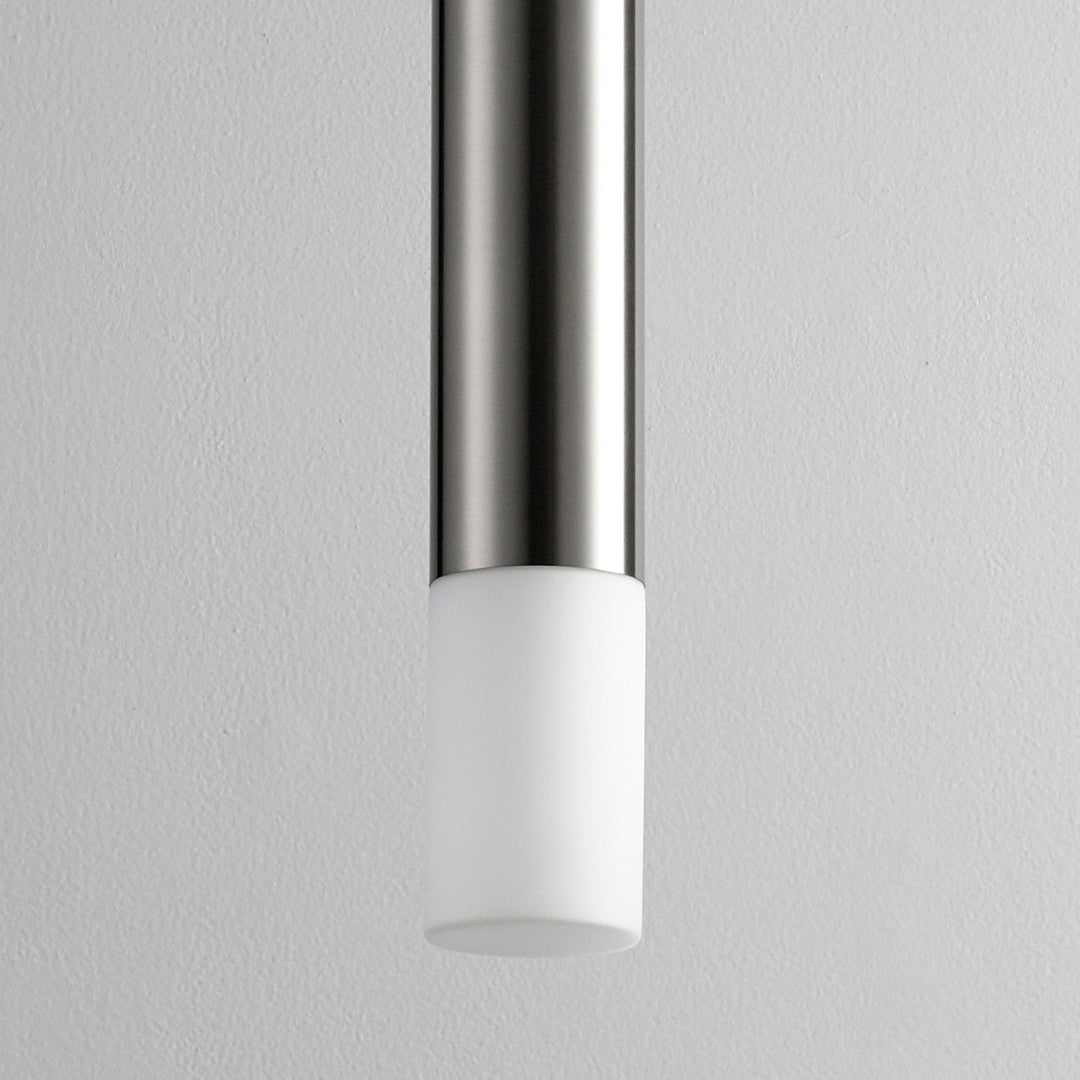 OPUS Glass Pendant -3000k- Satin Nickel