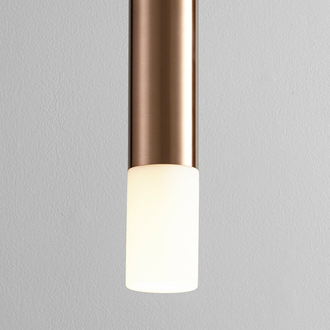 OPUS Glass Pendant -3000k- Satin Copper