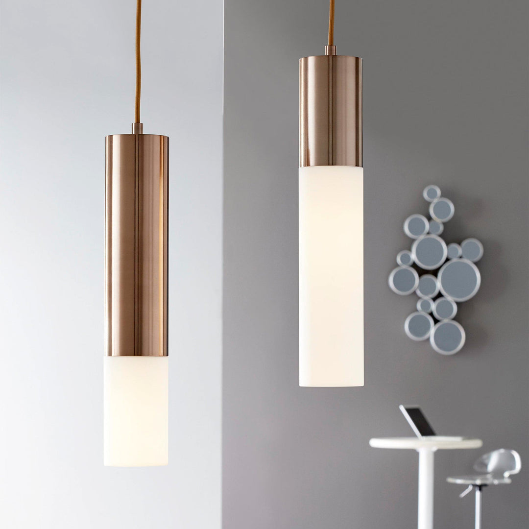 OPUS Glass Pendant -3000k- Satin Copper