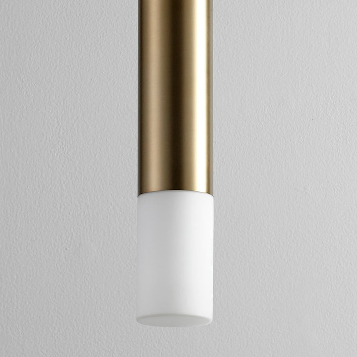 OPUS Glass Pendant -3000k- Aged Brass