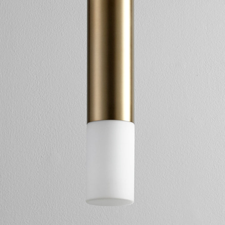 OPUS Glass Pendant -3000k- Aged Brass