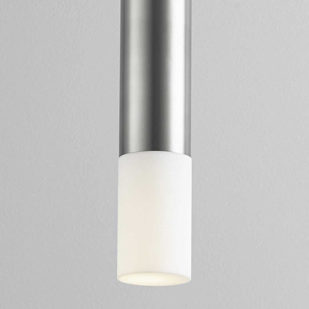 OPUS Acrylic Pendant -3000k- Satin Nickel