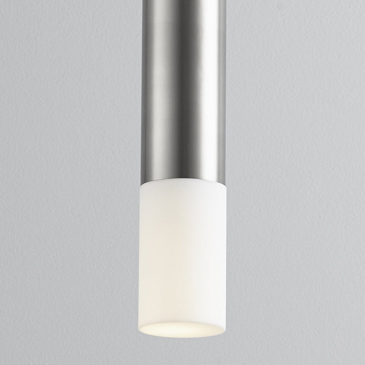 OPUS Acrylic Pendant -3000k- Satin Nickel