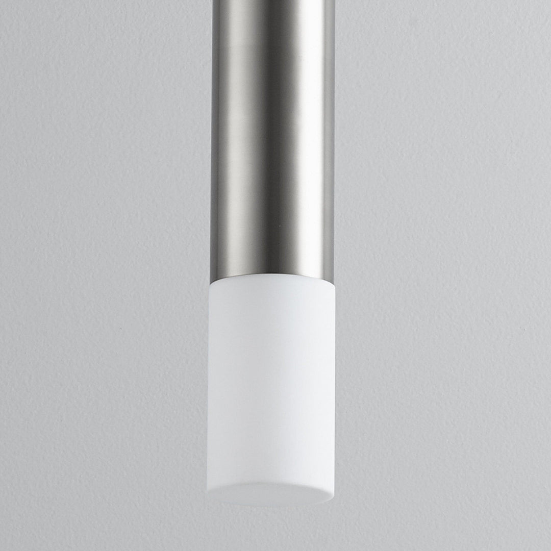 OPUS Acrylic Pendant -3000k- Satin Nickel