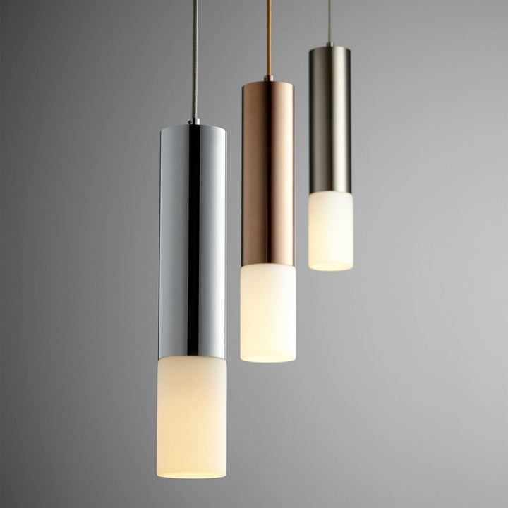 OPUS Acrylic Pendant -3000k- Satin Nickel