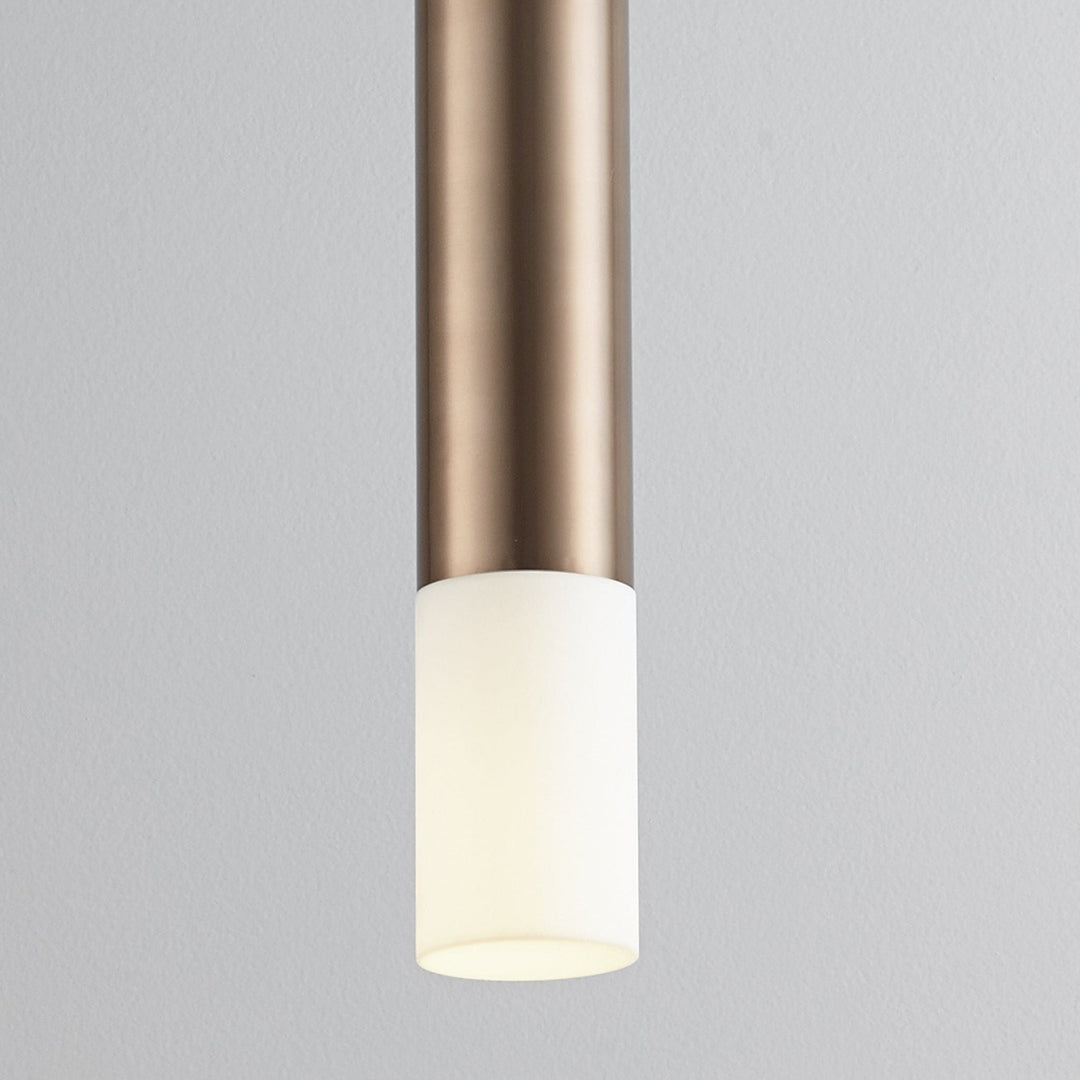 OPUS Acrylic Pendant -3000k- Satin Copper