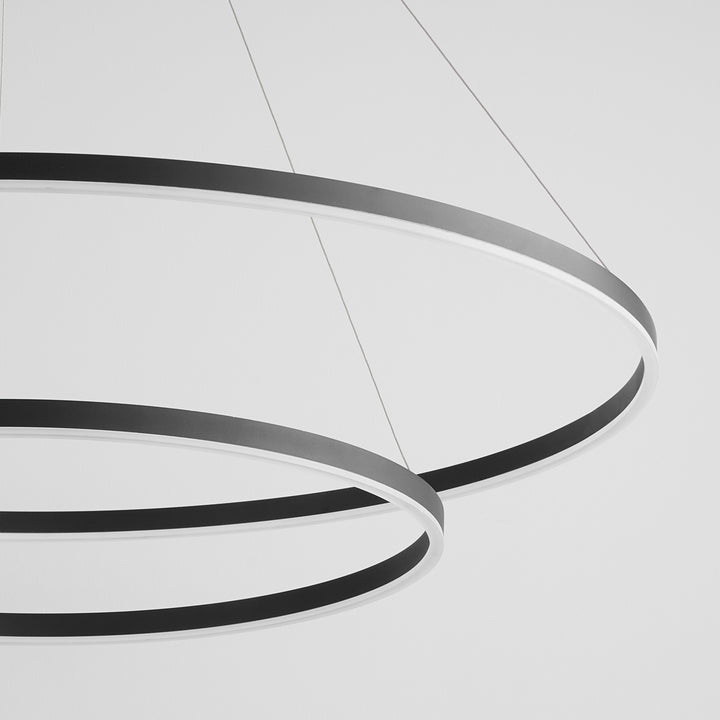 CIRCULO 32" Pendant - Black