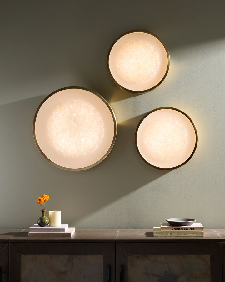 FLOE 24" 5CCT Ceiling Mount - Brushed Brass