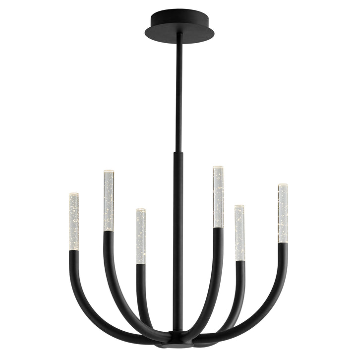 PRESTO! Six Light Chandelier -3000k- Black