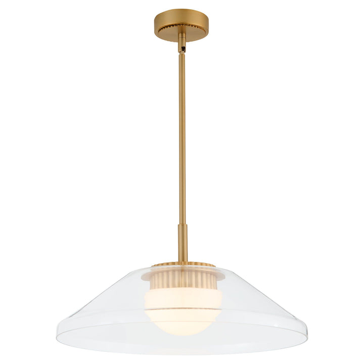 EROS 5CCT Pendant - Brushed Brass