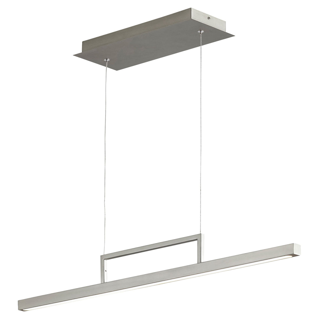 STYLUS 34" Pendant -3000k- Satin Nickel
