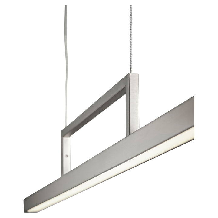 STYLUS 34" Pendant -3000k- Satin Nickel