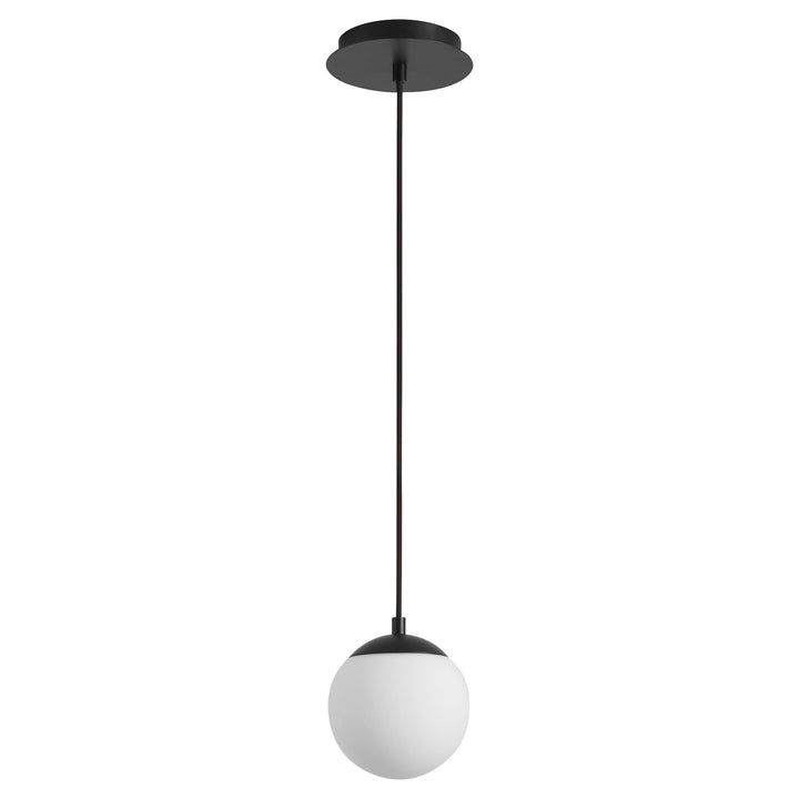 LUNA 6" Pendant UV -3000k- Black