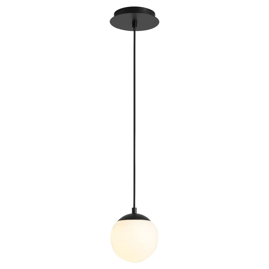 LUNA 6" Pendant UV -3000k- Black