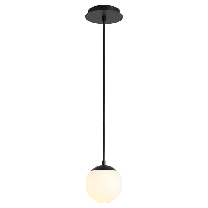 LUNA 6" Pendant UV -3000k- Black