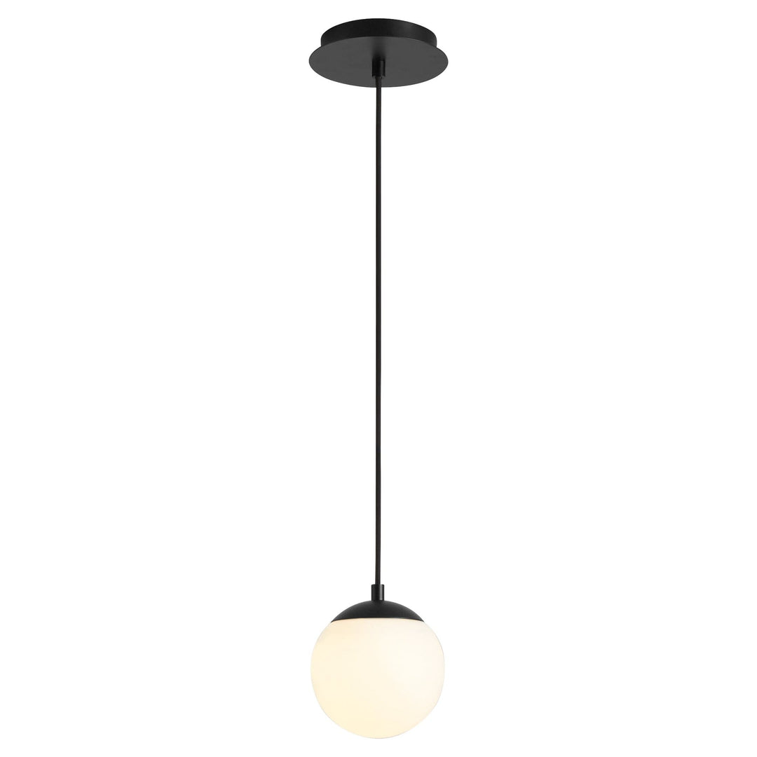 LUNA 6" Pendant UV -3000k- Black