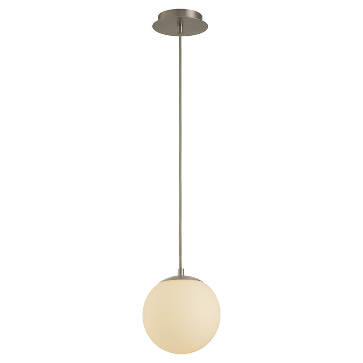 Luna 8" CCT Pendant - Satin Nickel