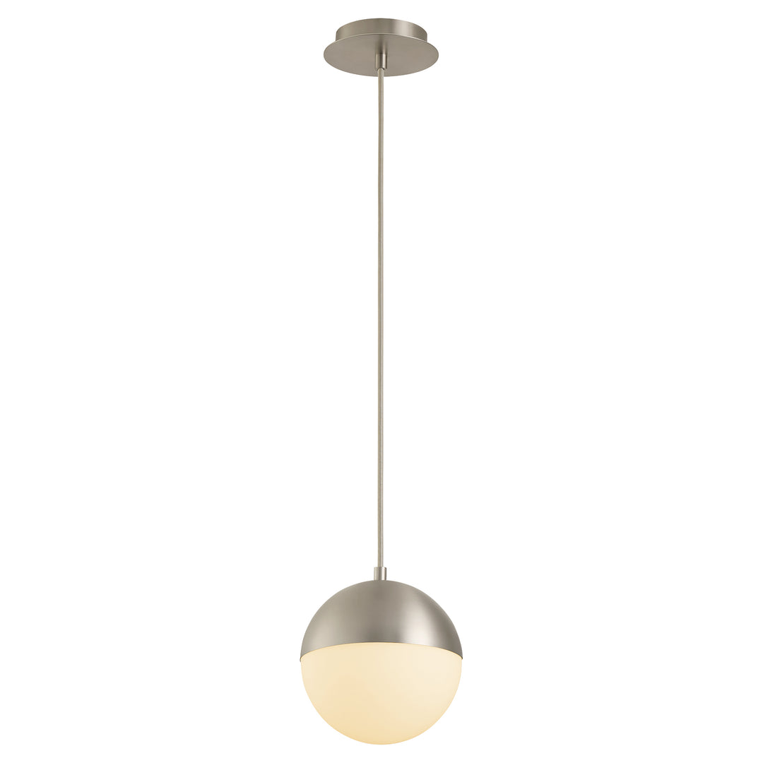 Luna 8" CCT Pendant - Satin Nickel