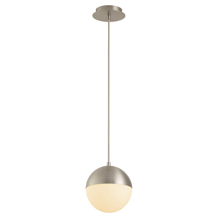 Luna 8" CCT Pendant - Satin Nickel