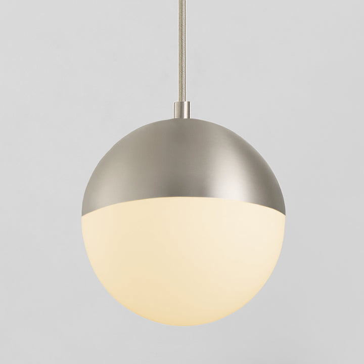 Luna 8" CCT Pendant - Satin Nickel