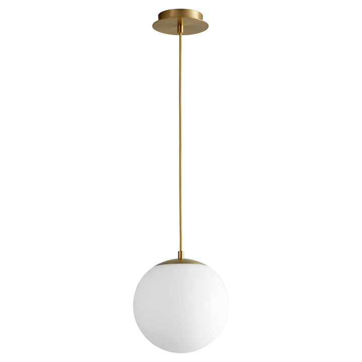 LUNA 10" Pendant -2700k- Aged Brass