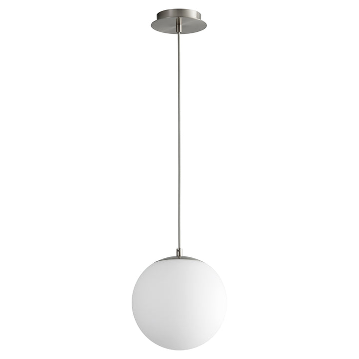 LUNA 10" Pendant -3500k- Satin Nickel