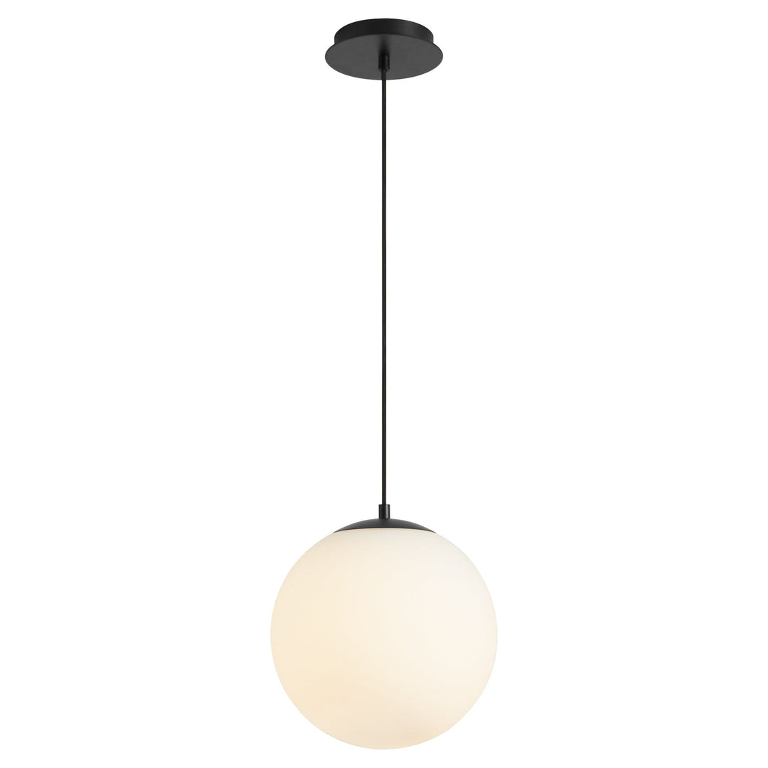 LUNA 12" Pendant UV -3000k- Black