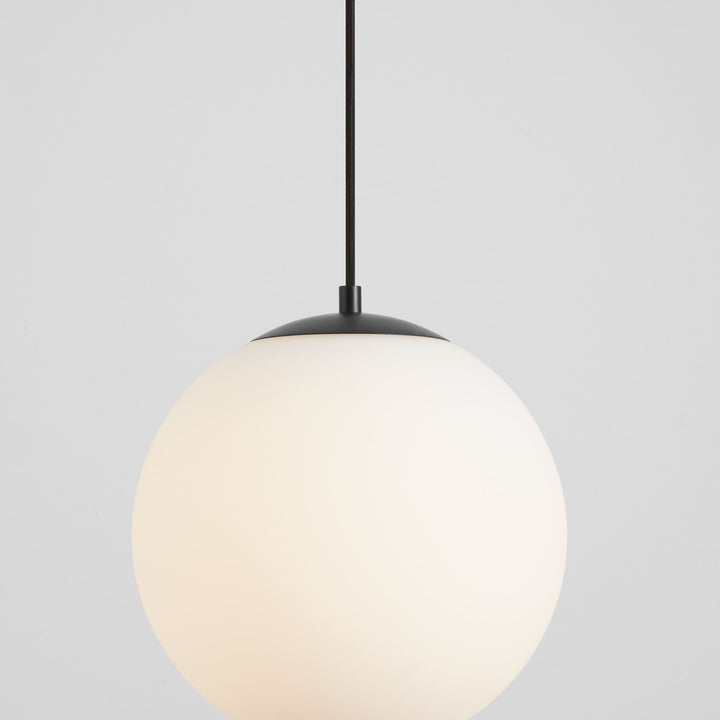 LUNA 12" Pendant UV -3000k- Black