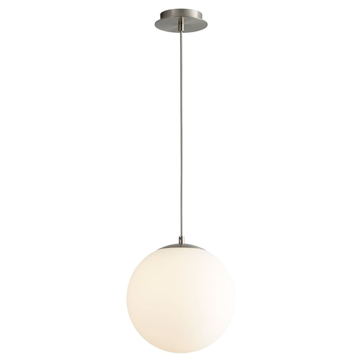 LUNA 12" Pendant -3000k- Satin Nickel