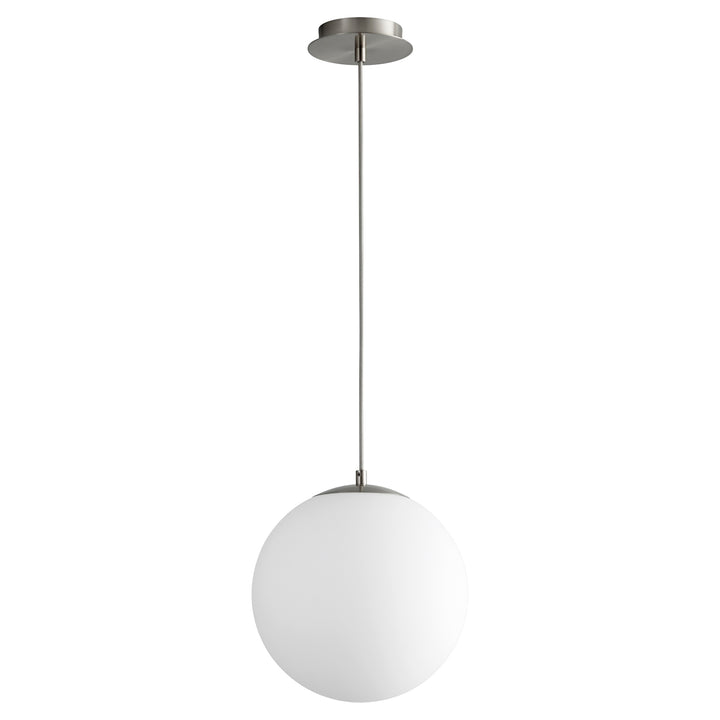 LUNA 12" Pendant -4000k- Satin Nickel