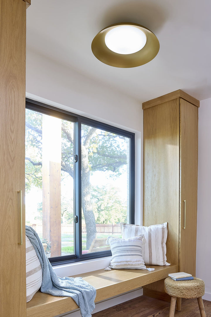 BONGO 20" CCT Ceiling Mount - Aged Brass