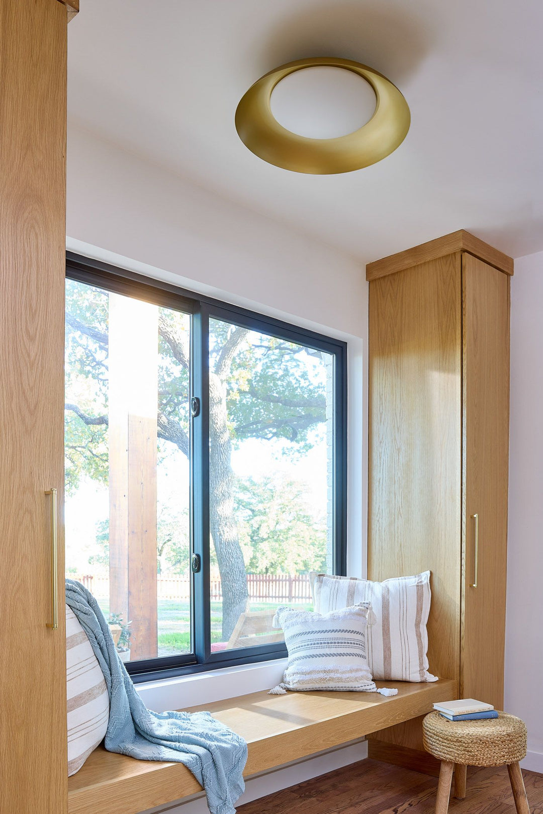 BONGO 20" CCT Ceiling Mount - Aged Brass