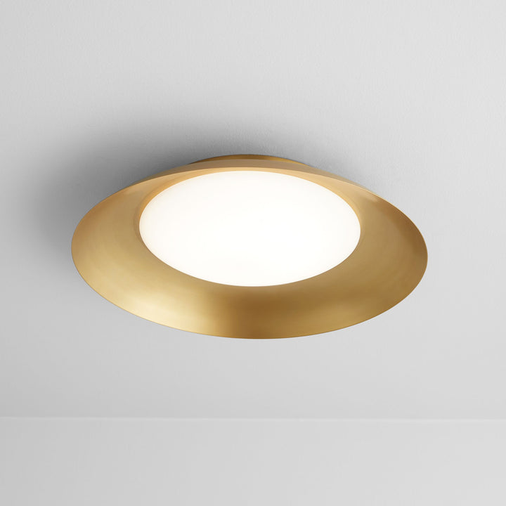 BONGO 20" CCT Ceiling Mount - Aged Brass