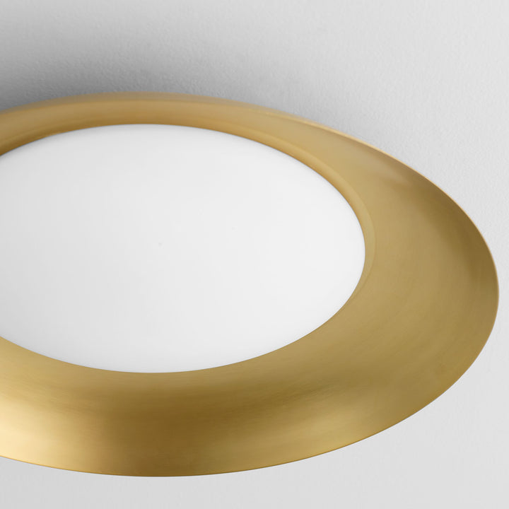 BONGO 20" CCT Ceiling Mount - Aged Brass